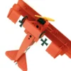 Fokker Dr I Tri plane Aircraft Red Baron German Air Force 1/63 Diecast Model Airplane Postage Stamp PS5349