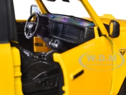 2021 Ford Bronco Badlands Yellow with Black Top 