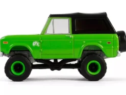 1969 Ford Bronco "Garbage Pail Kids: Super Snotty" Green with Black Top "San Diego Comic-Con 2024 Exclusive" 1/64 Diecast Model Car by Greenlight