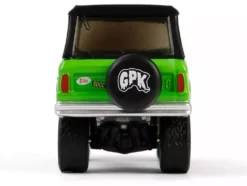 1969 Ford Bronco "Garbage Pail Kids: Super Snotty" Green with Black Top "San Diego Comic-Con 2024 Exclusive" 1/64 Diecast Model Car by Greenlight
