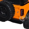 2021 Ford Bronco Orange Black Stripes Roof Rack Just Trucks Series 1/24 Diecast Model Car Jada 34289