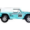 Ford Bronco R #20 Turquoise White Top American Scene Car Culture Series Diecast Model Car Hot Wheels HCK05