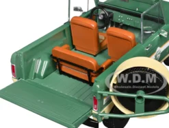 1967 Ford Bronco "Smokey Bear Forest Ranger" Green and Cream with White Stripes "Artisan Collection" 1/18 Diecast Model Car by Greenlight