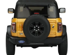 2021 Ford Bronco Wildtrak Cyber Orange Metallic Black Top 1/18 Model Car GT Spirit ACME US044