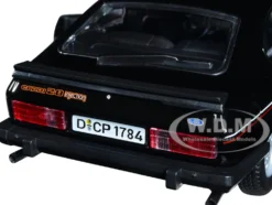 1982 Ford Capri Black Stripes 1/24 Diecast Model Car Bburago 21093