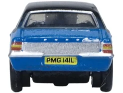 Ford Cortina MKIII RHD (Right Hand Drive) Electric Monza Blue with Black Top 1/148 (N) Scale Diecast Model Car by Oxford Diecast