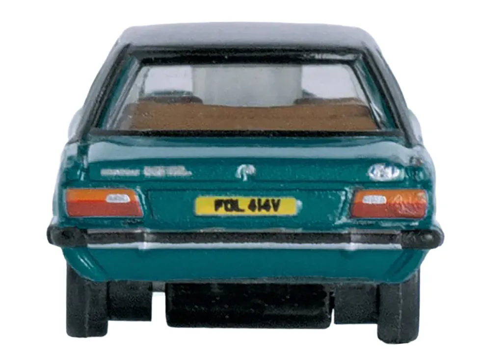 Ford Cortina Mk5 RHD (Right Hand Drive) Cosmos Blue Metallic with Black Top 1/148 (N) Scale Diecast Model Car by Oxford Diecast