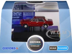 Ford Cortina MKV RHD (Right Hand Drive) Cardinal Red 1/148 (N) Scale Diecast Model Car by Oxford Diecast