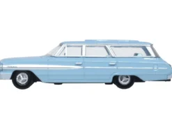 1964 Ford Country Sedan Skylight Blue 1/87 (HO) Scale Diecast Model Car by Oxford Diecast