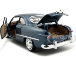 1949 Ford Coupe Blue 1/24 Diecast Model Car Motormax 73213