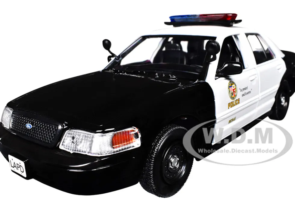 2010 Ford Crown Victoria LAPD Los Angeles Police Department Car 1/24 Diecast Car Model Motormax 76946
