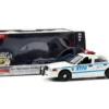 2011 Ford Crown Victoria Police Interceptor New York City Police Department NYPD White Hot Pursuit Series 1/24 Diecast Model Car Greenlight 85513