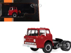 1967 Ford C-600 Truck Tractor Red 1/43 Diecast Model by IXO Models