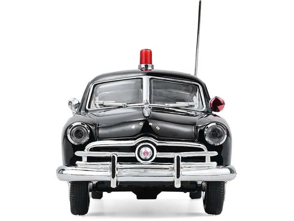 1949 Ford Custom Police Car "Chicago Police Department" Black 1/43 Diecast Model Car by Greenlight