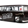 1965 Ford Econoline Bus Brown Metallic Silver Red M&M's Diecast Figurine Hollywood Rides Series 1/24 Diecast Model Car Jada 32027