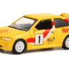 1996 Ford Escort RS Cosworth #1 Shell Helix Yellow "Shell Oil Special Edition" Series 1 1/64 Diecast Model Car Greenlight 41125C