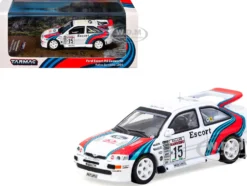 Ford Escort RS Cosworth WRC #15 Malcolm Wilson - Bryan Thomas "Rallye Sanremo" (1994) "Hobby64" Series 1/64 Diecast Model Car by Tarmac Works