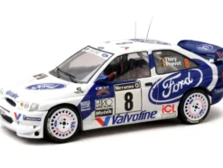 Ford Escort WRC #8 Bruno Thiry - Stephane Prevot 3rd Place "RAC Rally" (1998) 1/18 Diecast Model Car by IXO Models