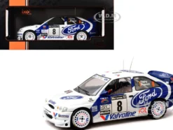Ford Escort WRC #8 Bruno Thiry - Stephane Prevot 3rd Place "RAC Rally" (1998) 1/18 Diecast Model Car by IXO Models