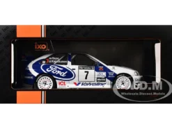 Ford Escort WRC #7 Juha Kankkunen - Juha Repo 2nd Place "RAC Rally" (1998) 1/18 Diecast Model Car by IXO Models