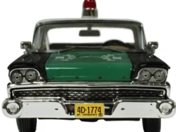 1959 Ford Fairlane Green with White Top New York Police Department Tactical Patrol Force Limited Edition 1/43 Model Car Goldvarg Collection GC-NYPD-007