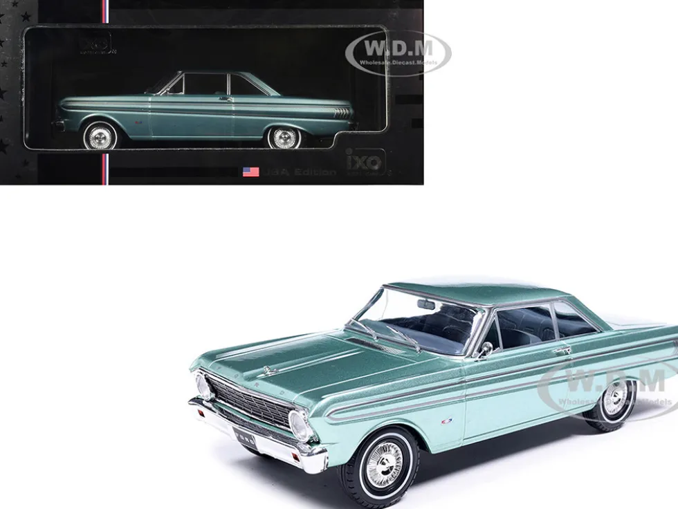 1964 Ford Falcon Dynasty Green Metallic 1/24 Diecast Model by IXO Models