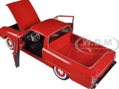 1960 Ford Falcon Ranchero Pickup Red 1/24 Diecast Car Model Motormax 79321