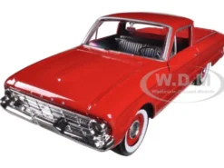 1960 Ford Falcon Ranchero Pickup Red 1/24 Diecast Car Model Motormax 79321