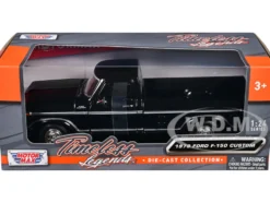 1979 Ford F-150 Custom Pickup Truck Black 