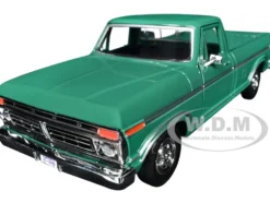 1977 Ford F-150 Custom Pickup Truck Green 