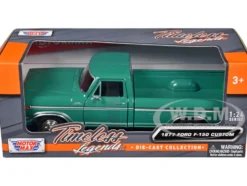1977 Ford F-150 Custom Pickup Truck Green 