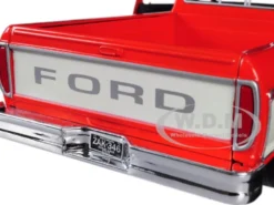 1979 Ford F-150 Custom Pickup Truck Orange Cream 1/24 Diecast Model Car Motormax 79346