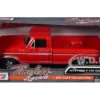 1979 Ford F-150 Custom Pickup Truck Red "Timeless Legends" Series 1/24 Diecast Model Car by Motormax