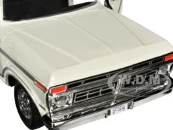 1977 Ford F 150 Custom Pickup Truck White Timeless Legends Series 1/24 Diecast Model Car Motormax 79386WH