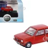 Ford Fiesta Mk1 RHD (Right Hand Drive) Venetian Red 1/148 (N) Scale Diecast Model Car by Oxford Diecast