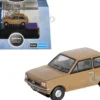 Ford Fiesta Mk1 RHD (Right Hand Drive) Nevada Beige 1/148 (N) Scale Diecast Model Car by Oxford Diecast
