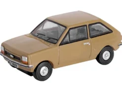 Ford Fiesta Mk1 RHD (Right Hand Drive) Nevada Beige 1/148 (N) Scale Diecast Model Car by Oxford Diecast