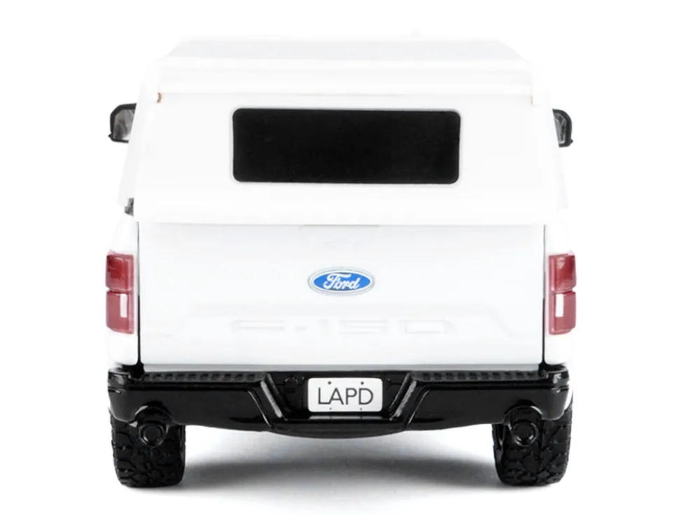 2019 Ford F-150 Lariat Crew Cab Pickup Truck "Los Angeles Police Department Bomb Squad" White "Law Enforcement and Public Service" Series 1/27 Diecast Model Car by Motormax