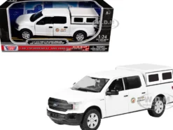 2019 Ford F-150 Lariat Crew Cab Pickup Truck "Los Angeles Police Department Bomb Squad" White "Law Enforcement and Public Service" Series 1/27 Diecast Model Car by Motormax