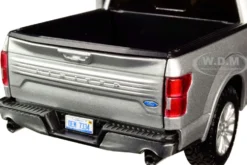 2019 Ford F-150 Limited Crew Cab Pickup Truck Metallic Silver 1/24 1/27 Diecast Model Car Motormax 79364