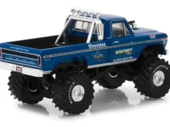1974 Ford F-250 Monster Truck Bigfoot #1 The Original Monster Truck Blue 1/43 Diecast Model Car Greenlight 86097
