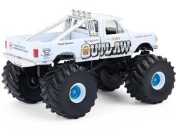 1988 Ford F-150 Monster Truck "Jersey Outlaw" White "Kings of Crunch" Series 16 1/64 Diecast Model Car by Greenlight