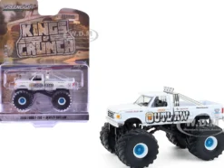 1988 Ford F-150 Monster Truck "Jersey Outlaw" White "Kings of Crunch" Series 16 1/64 Diecast Model Car by Greenlight
