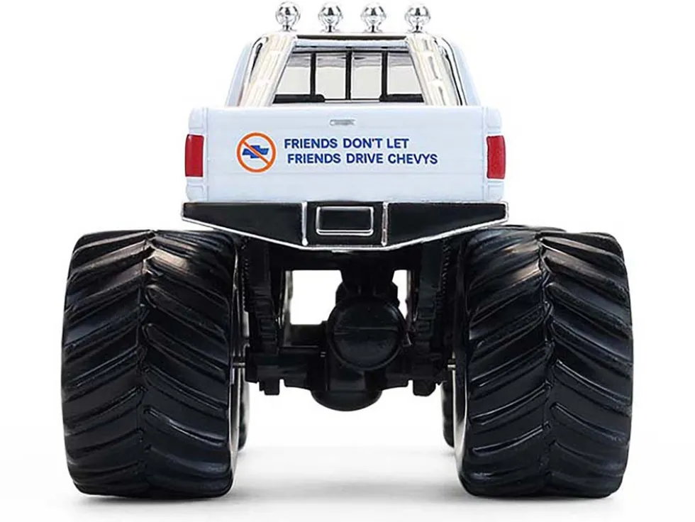 1988 Ford F-150 Monster Truck "Jersey Outlaw" White "Kings of Crunch" Series 16 1/64 Diecast Model Car by Greenlight