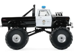 1978 Ford F-250 Monster Truck "LAPD (Los Angeles Police Department)" Black and White "Kings of Crunch - Hot Pursuit" Special Edition 1/64 Diecast Model Car by Greenlight