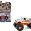 1990 Ford F-350 Monster Truck White "Iron Eagle" "Kings of Crunch" Series 15 1/64 Diecast Model Car by Greenlight
