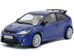 2010 Ford Focus MKII RS Indianapolis Blue Metallic 1/43 Diecast Model Car by Solido