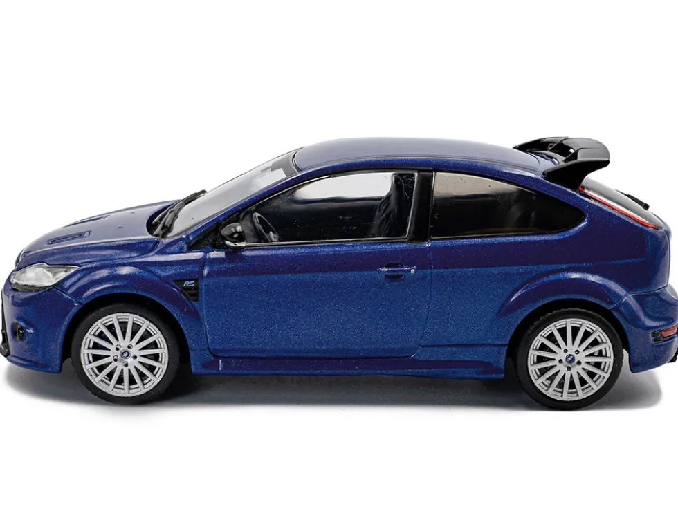 2010 Ford Focus MKII RS Indianapolis Blue Metallic 1/43 Diecast Model Car by Solido