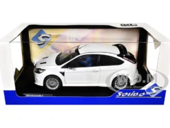 2009 Ford Focus RS MK2 Frozen White 1/18 Diecast Model Car by Solido