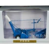 Ford 680 Forage Harvester with Hay Head Corn Head Blue Classic Series 1/16 Diecast Model SpecCast ZJD1837